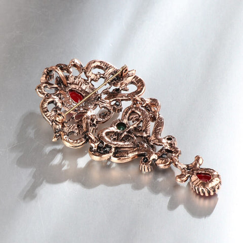 Broche Ancienne Vintage Colors