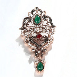 Broche Ancienne Vintage Colors
