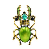 Broche scarabée vie éternelle