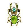 Broche scarabée vie éternelle