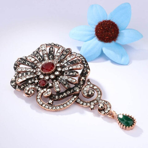 Broche Ancienne<br> Fleur d'Antan