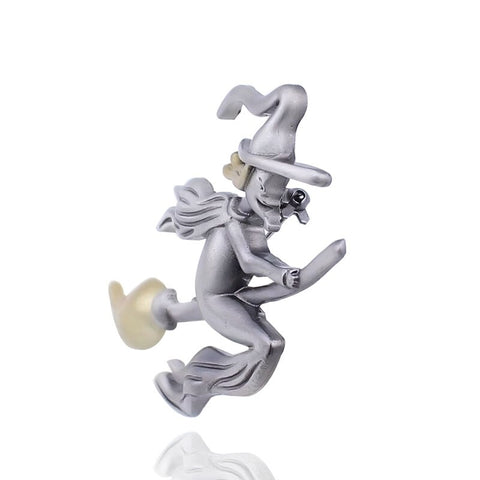 Broche Originale<br> Sorcière et son Balai